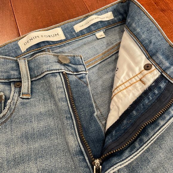 Aritzia | Denim Forum Lola High Rise Skinny Jean - Picture 5 of 6